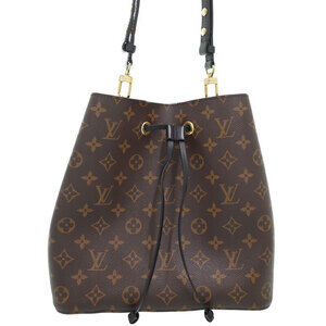 Louis Vuitton Monogram Leather Brown NeoNoe Shoulder Bag